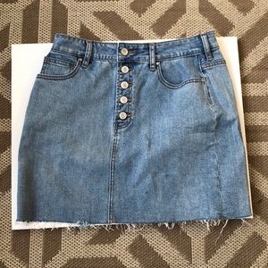 Pacsun Button Up denim skirt